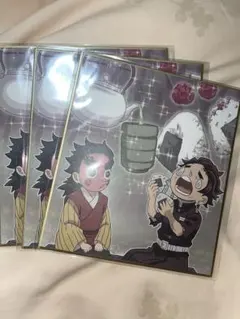 鬼滅の刃 特別放送版2025提供イラスト複製ミニ色紙 刀鍛冶の里編　炭治郎　小鉄