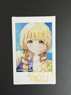 藤田ことね　SP サイン ヴァイス カワイイはじめました 藤田ことね sp サイン 1枚