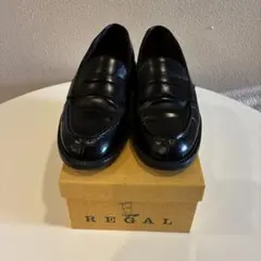 REGAL リーガル ローファー 25EE レザーブラック 黒
