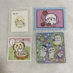 【未使用】ちいかわ ステッカー シール 切手風 キラキラ 韓国限定【匿名配送】