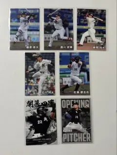 プロ野球チップス2025 第2弾 千葉ロッテマリーンズ 7枚セット