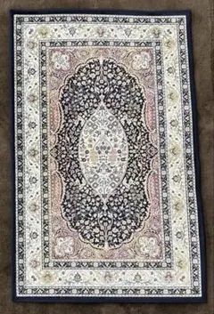 高級モケット織  プリシア 67×105 ペルシャ風ラグ・カーペット