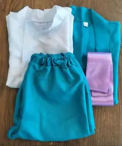 千と千尋の神隠し ハク コスプレ ジブリ 4点セットのサムネイル