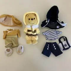 プーさん ぬいぐるみと衣装セット