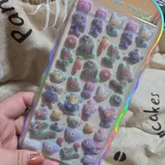 ズートピア　コットンパフィーシール