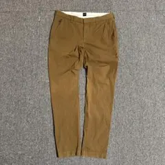 【HUGO BOSS】ヒューゴボス 30R ストレッチ チノ パンツ ブラウンのサムネイル