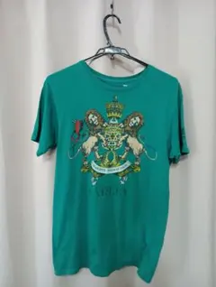 BILLABONG x BOB MARLEY 　ターコイズ Tシャツ M