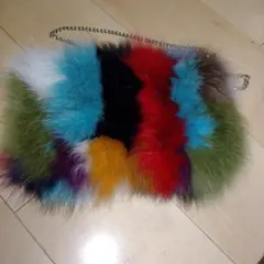 ★未使用★CAPRICIEUX LEMAGE★ファー★ショルダーバッグ★