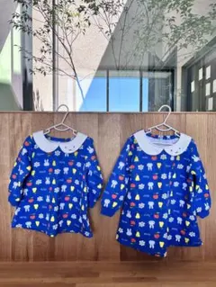 ミッフィー　Miffy 花柄 長袖ワンピース おそろい