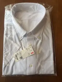 ユニクロ　ドライノンアイロンジャージーシャツ　半袖　白　3XL