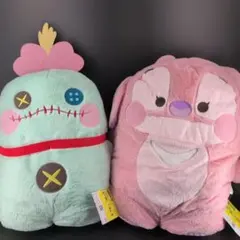 ディズニー スティッチ ならべてどーみぃふれんず おおきい！ぬいぐるみ 2種