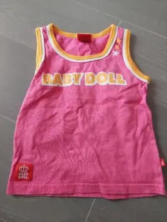 BABY DOLL タンクトップ 90サイズ ピンク