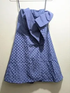 美品★PINKOピンコ★胸元デザイン★ベアトップワンピース★サイズM