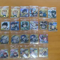 ヒーローアカデミア ウエハースシールセット 22枚