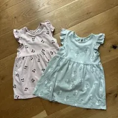 【H&M】ワンピース　2枚セット　75cmのサムネイル
