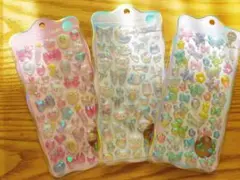 ボンボンドロップシール　ちゅるきら3枚セット