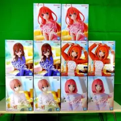 五等分の花嫁 Reilax time フィギュア10点セット②