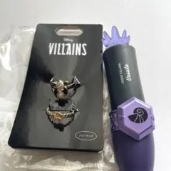 【Disney Store】ディズニーヴィランズ　アースラ　指輪セット おまけ付