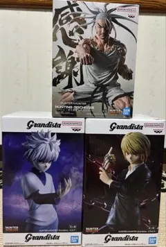 専用HUNTER×HUNTER フィギュア　3体セット　クラピカ　キルア　ネテロ