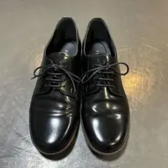 【美品】HARUTA レースアップシューズ 黒 25cm