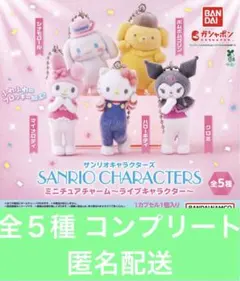 サンリオ ライブキャラクターズ 全5種 コンプリート セット