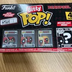 Funko Bitty Pop! Deadpool 4個パック