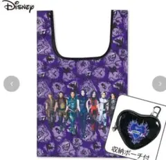 しまむら　ポーチ付きショッピングバッグ　　ディセンダント ライズ・オブ・レッド』