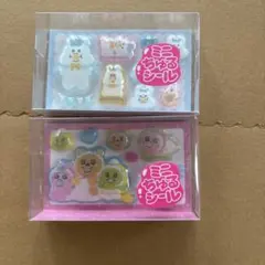 ミニちゅるシール おぱんちゅ んぽちゃむ2セット【匿名発送】のサムネイル
