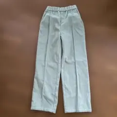 新品タグ付きワイドストレートパンツ