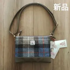 MUMU&Co ハリスツイードコラボショルダーバッグ　新品