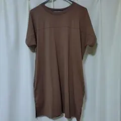 ハニーズ　切替ワンピース　モカ　М