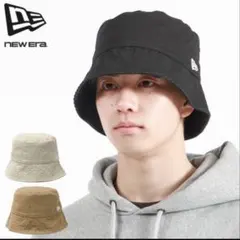 【新品未使用】New Era バケットハット カーキ　L-XLサイズ