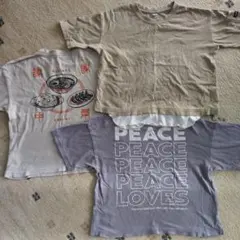 プリント Tシャツ 120cm　3枚セット