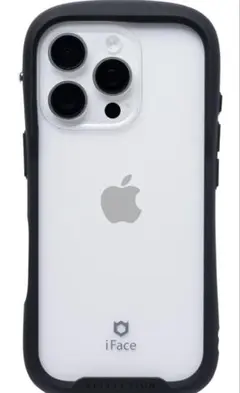 iFace Reflection クリア iphone16pro ブラックケース