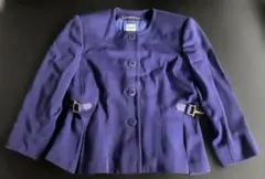 ヴィンテージ CELINE セリーヌ ジャケット パープル フランス製のサムネイル