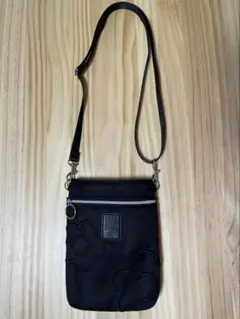 マリークワント　MARY QUANT ショルダーバッグ　ブラック