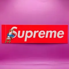 SUPREME SMURFS RED BOX LOGO STICKER - メルカリ