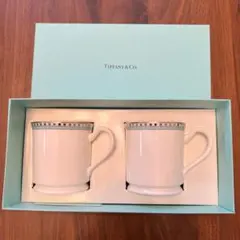 【新品未使用】Tiffany ティファニー マグカップ　ペア