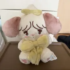 mikko characters 抱きしめおリボンぬいぐるみ　スフレ