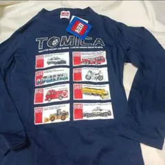 新品 トミカ Tシャツ 長袖 130 タカラトミー パトカー 消防車 救急車