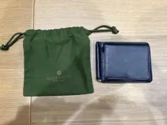 GLENROYAL ネイビー型押し マネークリップのサムネイル