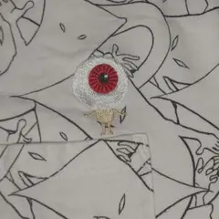 一反木綿　ゲゲゲの鬼太郎　グラニフ　コラボTシャツ　目玉おやじ