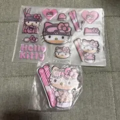 雪焼けハローキティ sweet 3月号 増刊号 付録 シール　スマホクリップ