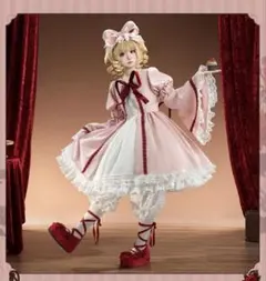 ローゼンメイデン×サンリオ ドール衣装 コラボワンピース 真紅 ハロー