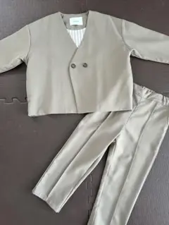 riziere リジェール　セットアップ110㎝　カーキベージュ