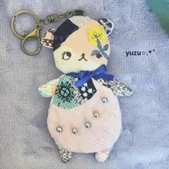 unicoちゃん⚮̈﻿ ハンドメイド ぬいぐるみ ポーチ ミナペルホネン リバティ