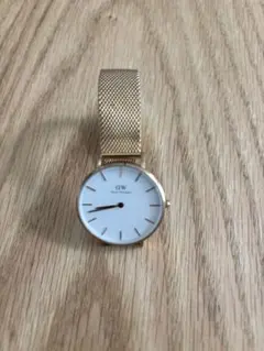 Daniel Wellington 腕時計 ゴールド メッシュ 電池切れ