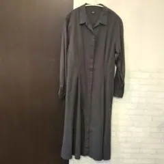 【美品】UNIQLO ロングシャツワンピース