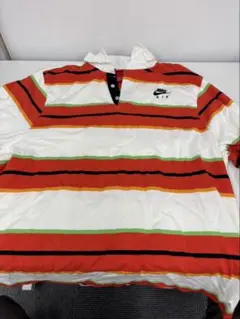 NIKE ラガーシャツ ボーダー XXL