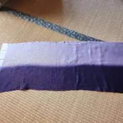 グラデーション帯揚げ（紫）